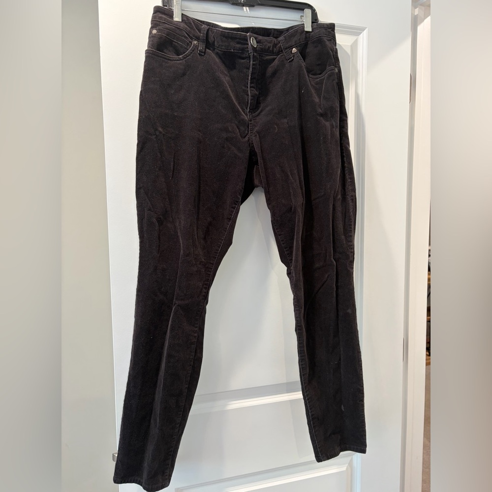 Kut from the Kloth Black Corduroy Trousers